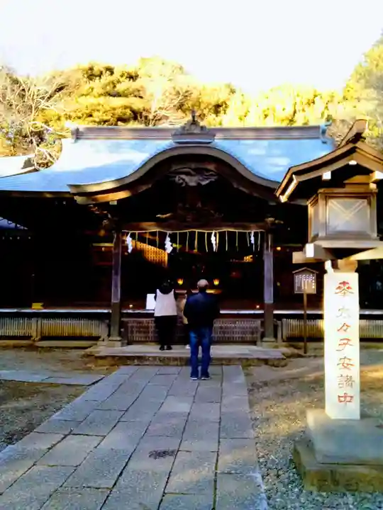 畑子安神社の本殿・本堂