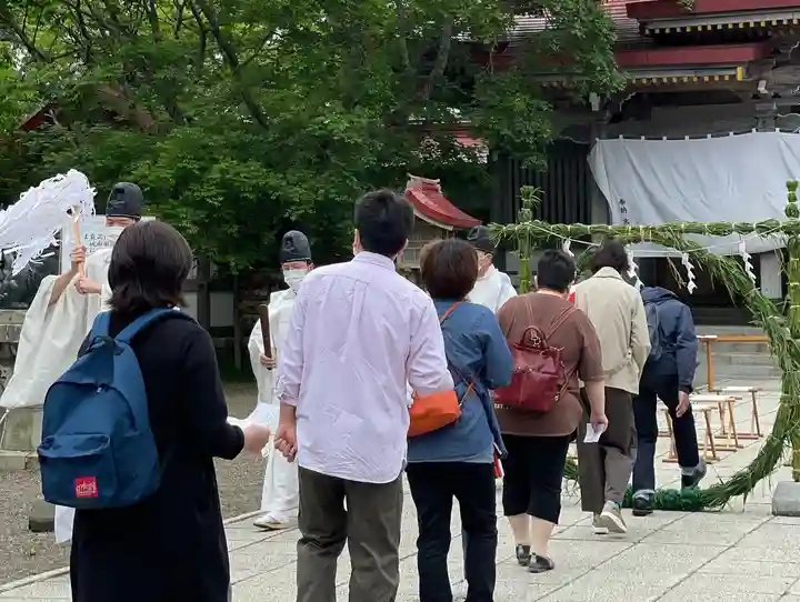 釧路一之宮 厳島神社のお祭り