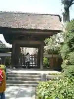 極楽寺(霊鷲山感應院極楽律寺)の山門・神門