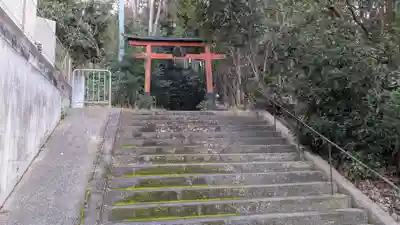 下居神社の鳥居