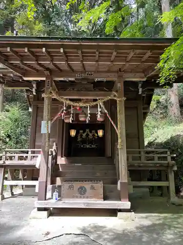 胡桃下稲荷神社の本殿