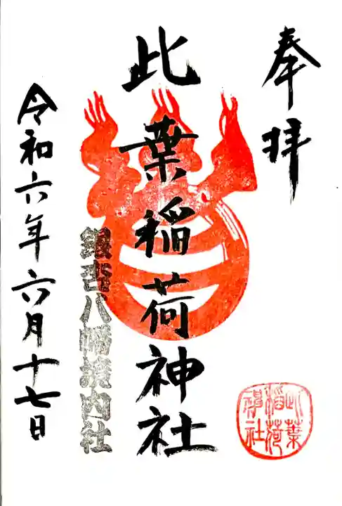 境内社、此葉稲荷神社