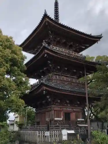 甚目寺の塔