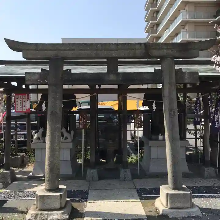 亀戸浅間神社の鳥居