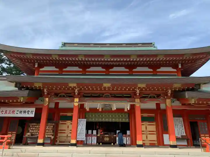 五社神社 諏訪神社の山門・神門
