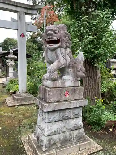 稲荷神社の狛犬