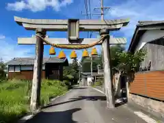 亀山八幡神社の鳥居