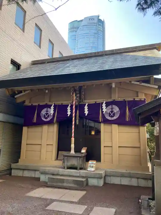朝日神社の本殿・本堂