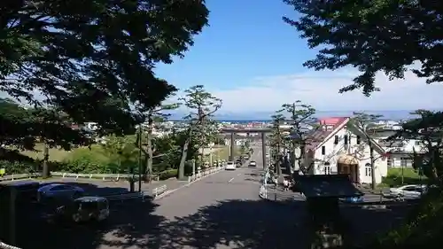 函館護國神社の景色