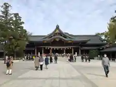 寒川神社の本殿