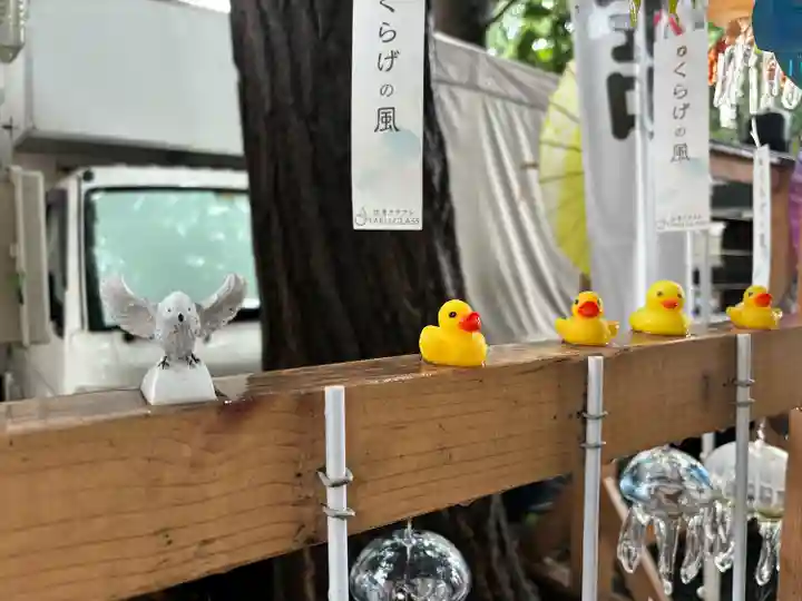 札幌諏訪神社の像