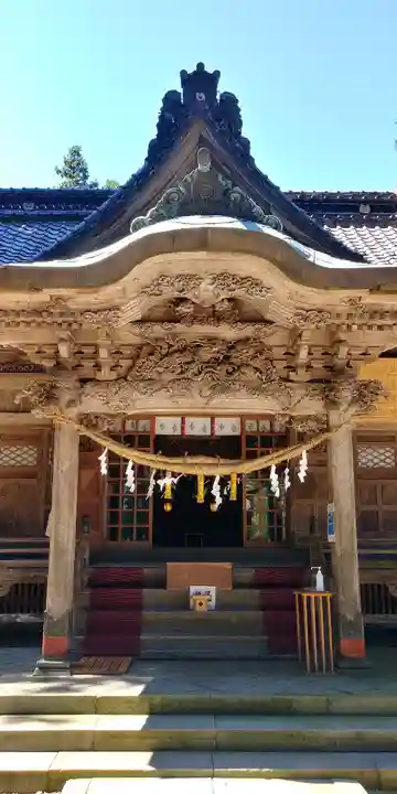 守りの神 藤基神社の本殿・本堂