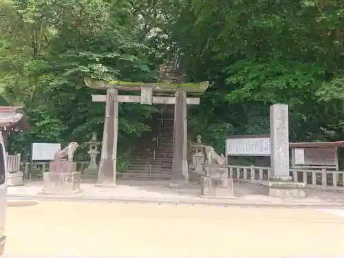 千栗八幡宮の鳥居