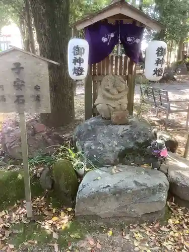 不乗森神社の像