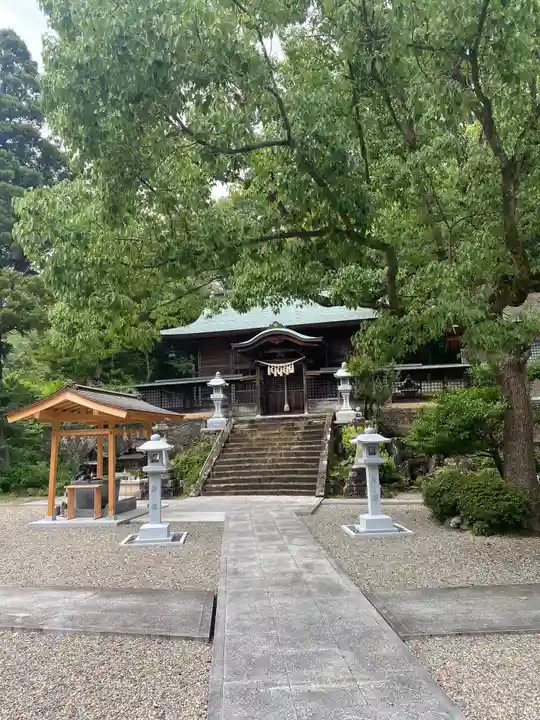 貴志川八幡宮の本殿・本堂