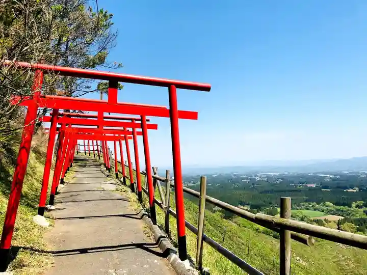 朝日稲荷神社の鳥居