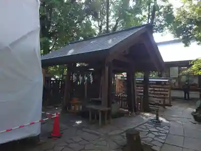 駒木諏訪神社の手水舎