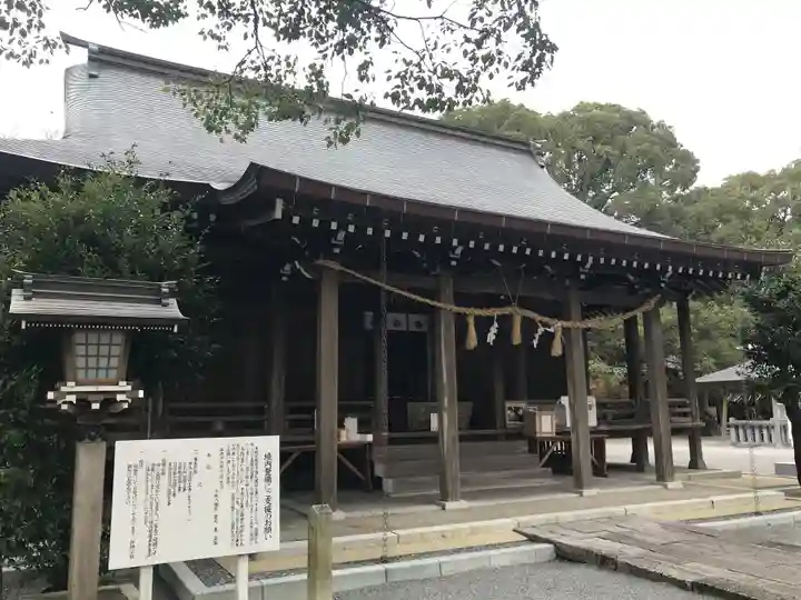 千栗八幡宮の本殿・本堂