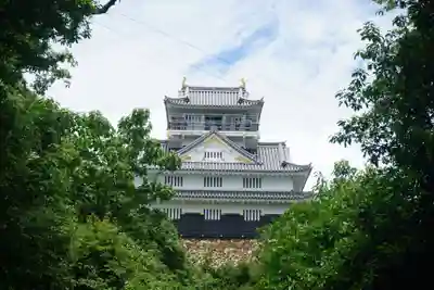 金華山御嶽神社の周辺