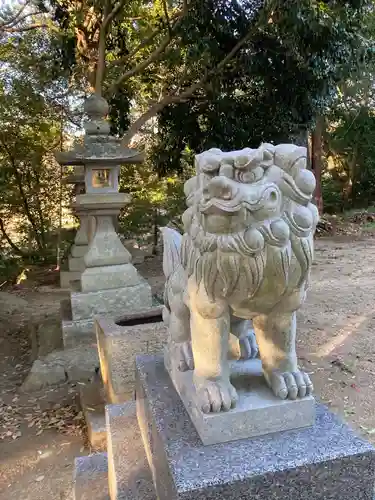 野田神社の狛犬