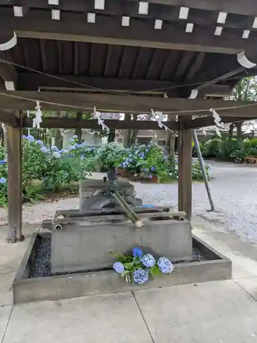 御裳神社の手水舎
