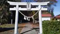 温泉神社の鳥居