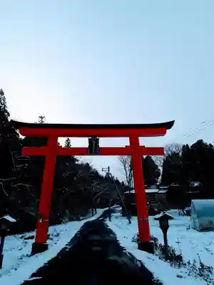 駒形神社中宮の鳥居