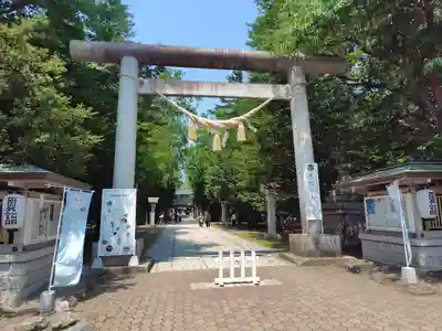 帯廣神社の鳥居