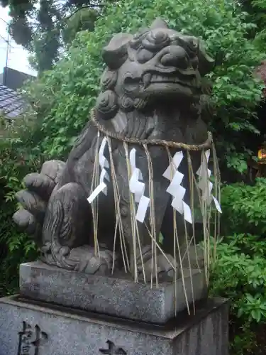 堀越神社の狛犬