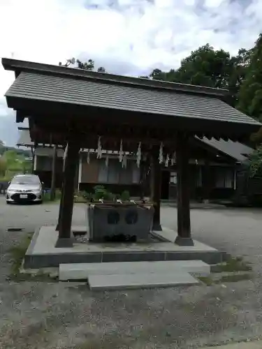 大間々神明宮の手水舎