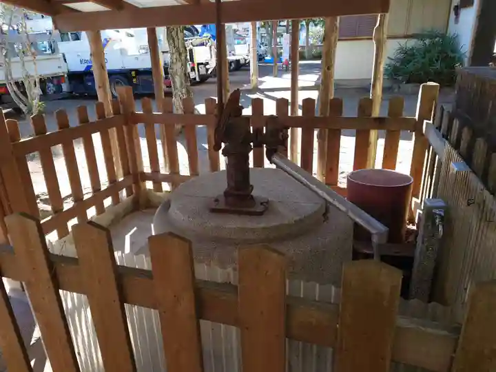 鶴谷八幡宮の手水舎