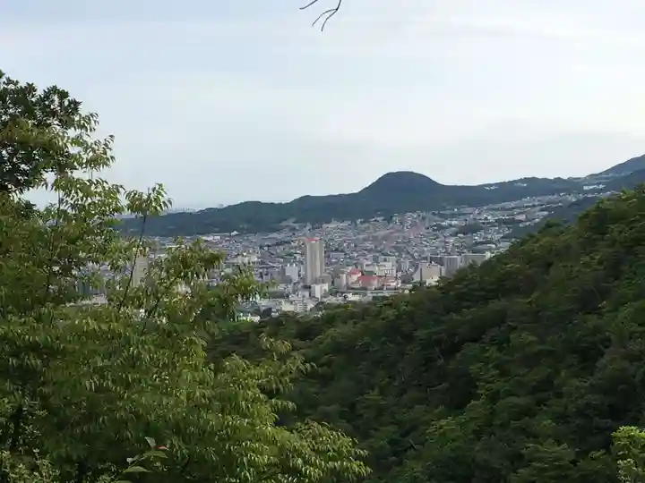 中山寺奥之院の景色