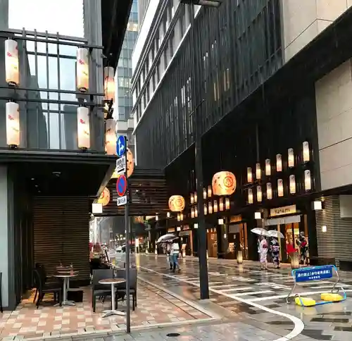 福徳神社（芽吹稲荷）の周辺