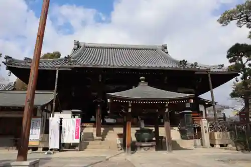 葛井寺の本殿・本堂