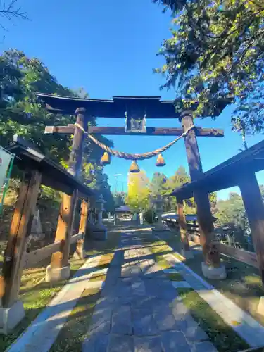 上之村神社の鳥居