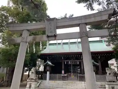 松原神社の鳥居