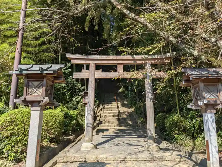 久延彦神社の鳥居