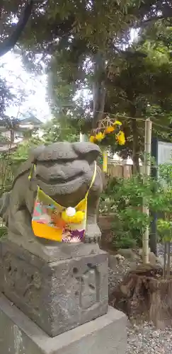 菊田神社の狛犬