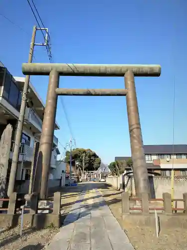 境香取神社の鳥居