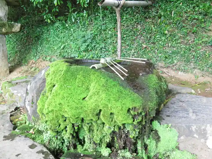 神魂神社の手水舎