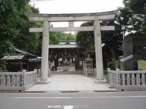 下谷神社の鳥居