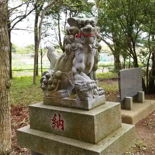 阿波神社の狛犬