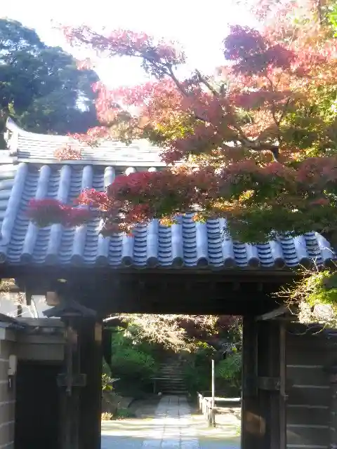 浄光明寺の山門・神門