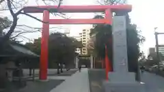 稲毛神社の鳥居