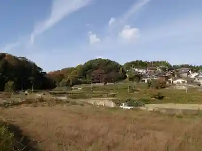 石床神社旧社地の自然