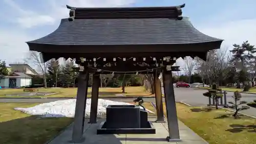 美瑛神社の手水舎