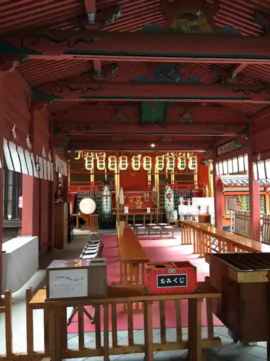 伊佐爾波神社の本殿・本堂