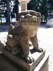 月山神社の狛犬