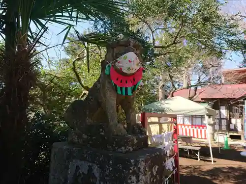 富里香取神社の狛犬