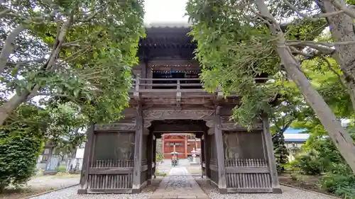 常楽寺の山門